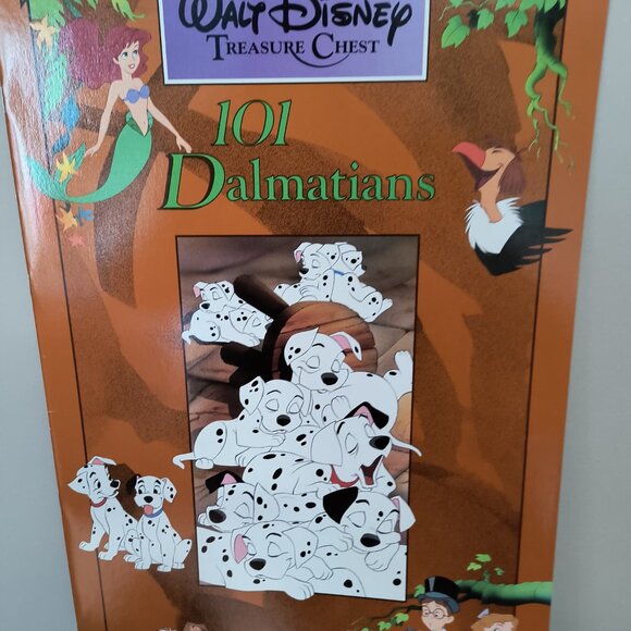 Walt Disney Treasure Chest 1991 Set of 5 11 x 17" Story Books- Never Used - Picture 4 of 13